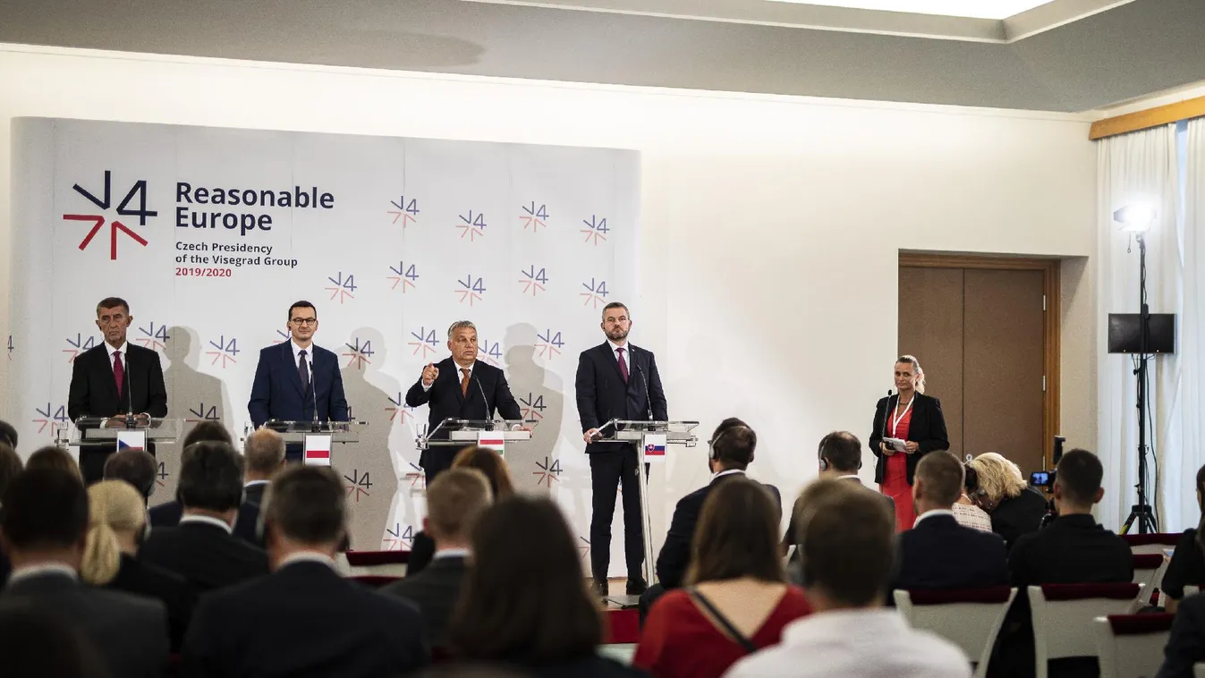 Orbán Viktor: Megnőtt a V4-ek ereje