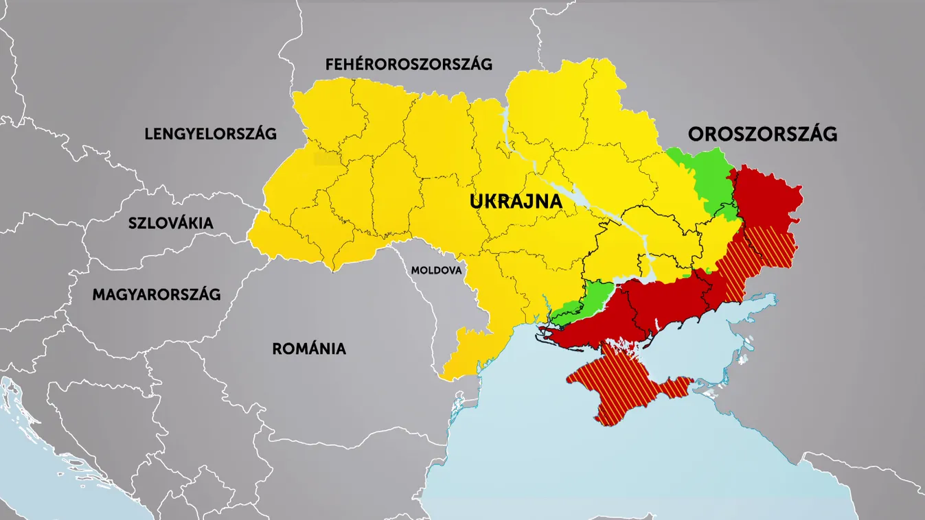 Háború Ukrajnában: Az orosz hadsereg előrenyomul a donyecki fronton