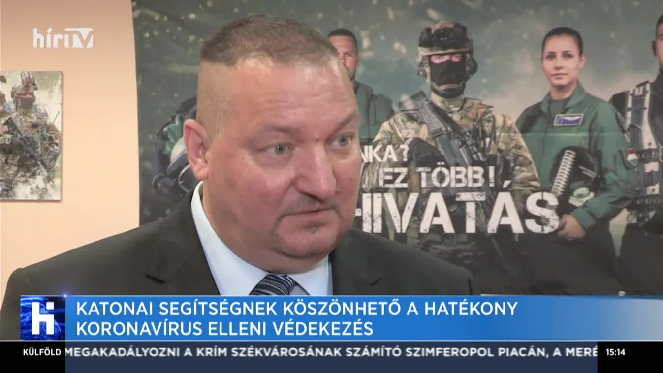 Katonai segítségnek köszönhető a hatékony koronavírus elleni védekezés
