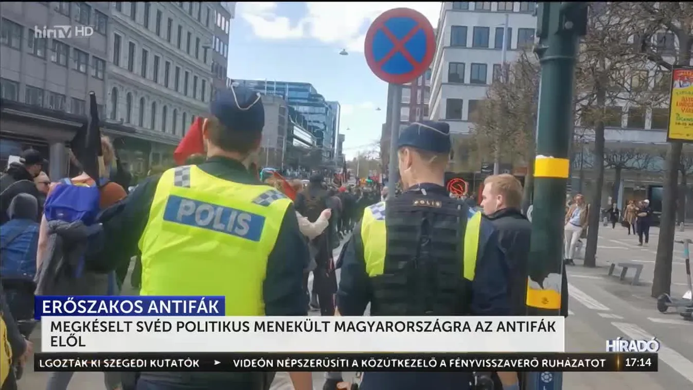 A szélsőbaloldal fedezi az antifák ámokfutását Németországban