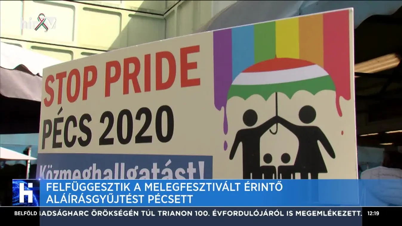 Felfüggesztik a melegfesztivált érintő aláírásgyűjtést Pécsett