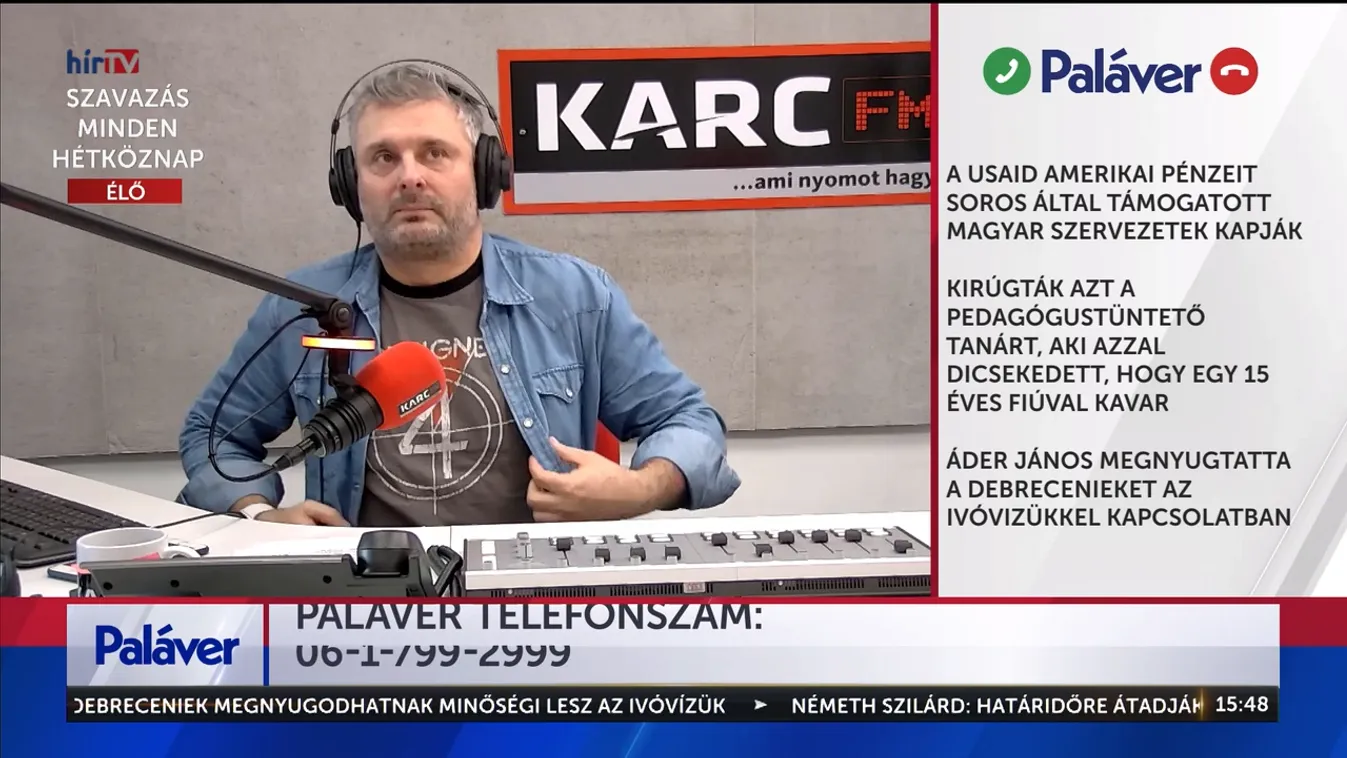 Paláver: Áder János megnyugtatta a debrecenieket ivóvizükkel kapcsolatban