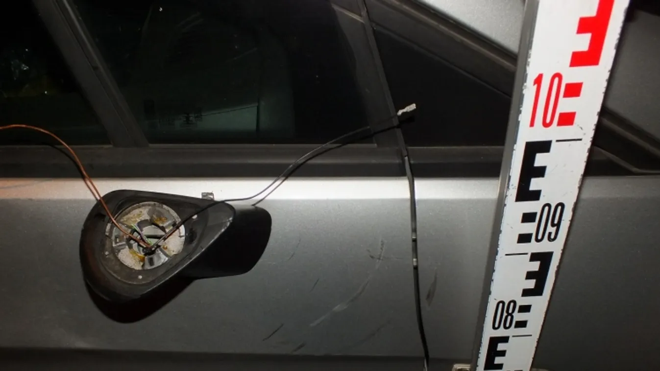 Rendőrkézen a rongáló