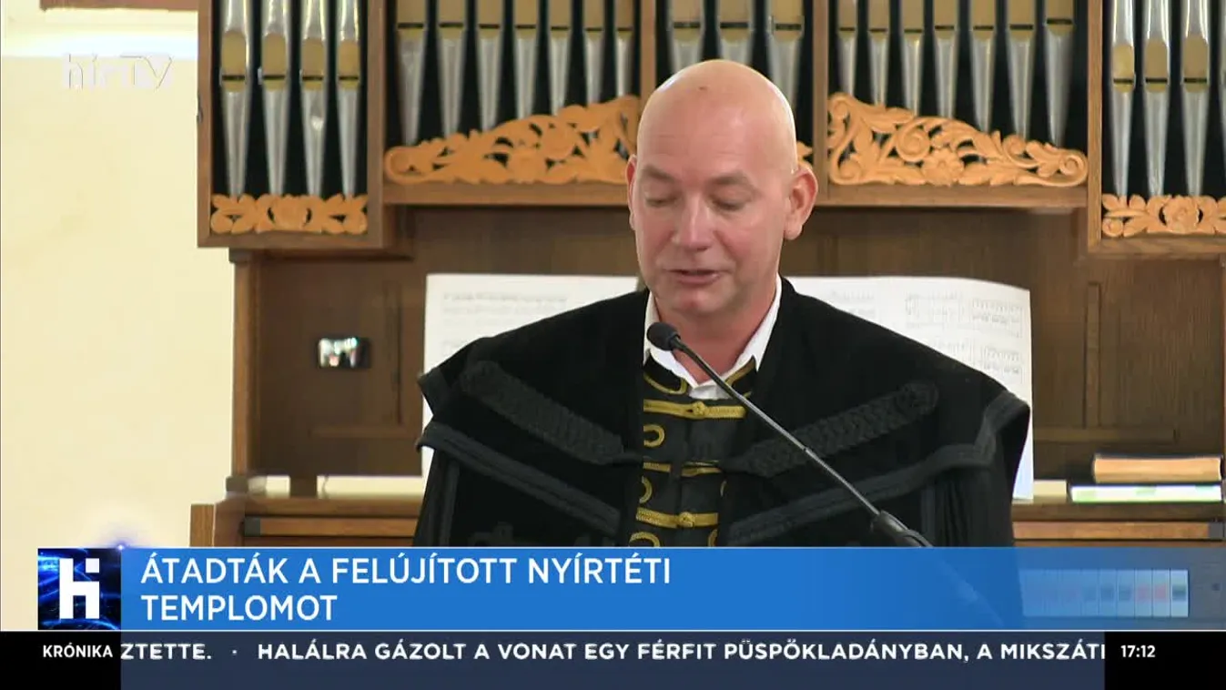 Átadták a felújított nyírtéti templomot