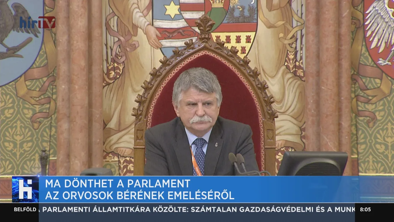 Ma dönthet a parlament az orvosok bérének emeléséről