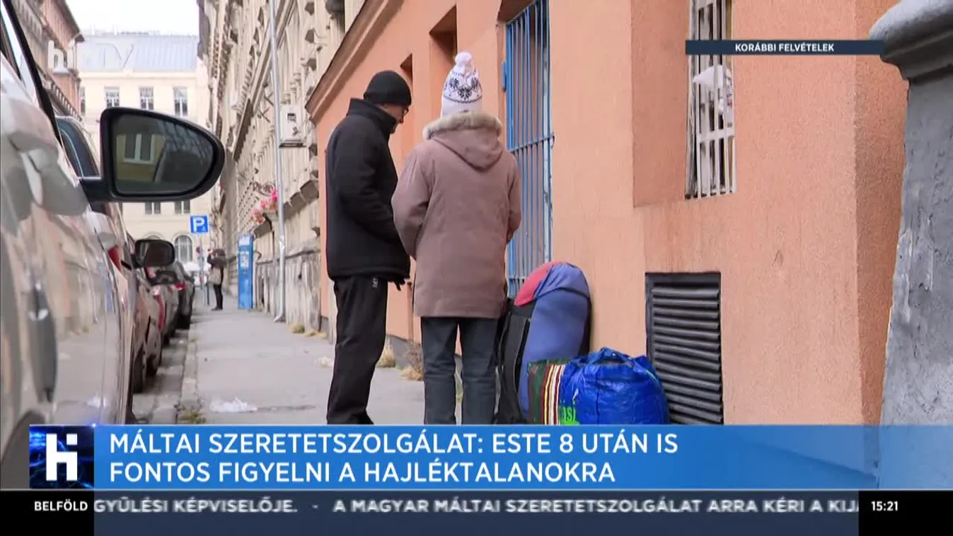 Máltai Szeretetszolgálat: Este 8 után is fontos figyelni a hajléktalanokra