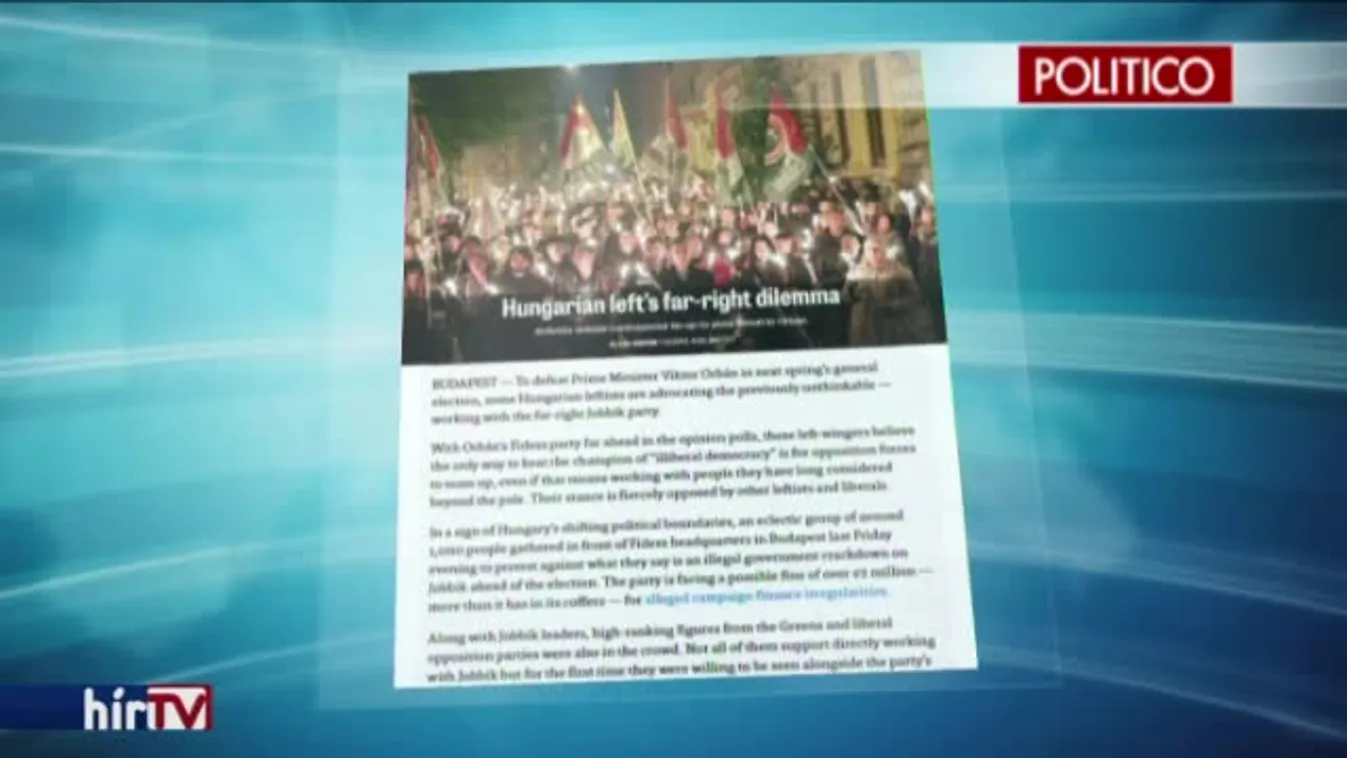 A magyar ellenzék dilemmájáról cikkez a Politico