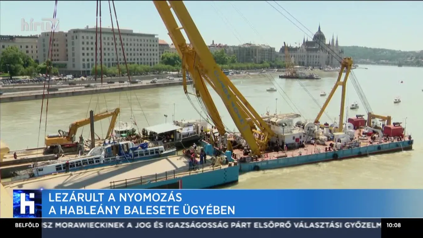 Lezárult a nyomozás a dunai hajókatasztrófa ügyében