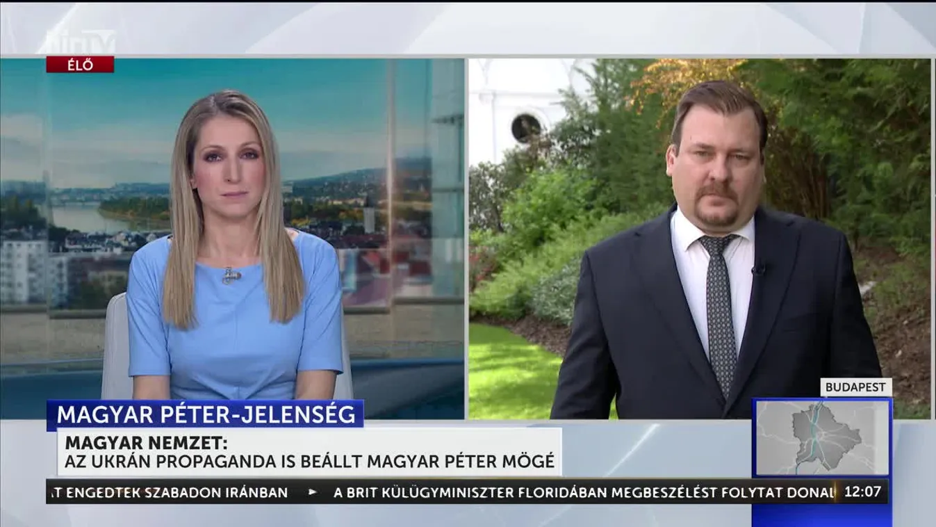 Az ukrán propaganda is beállt Magyar Péter mögé + videó