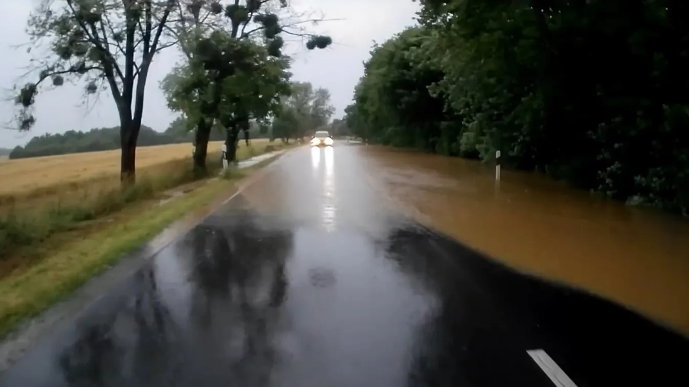 Több vármegyében is tarolt a vihar + videó