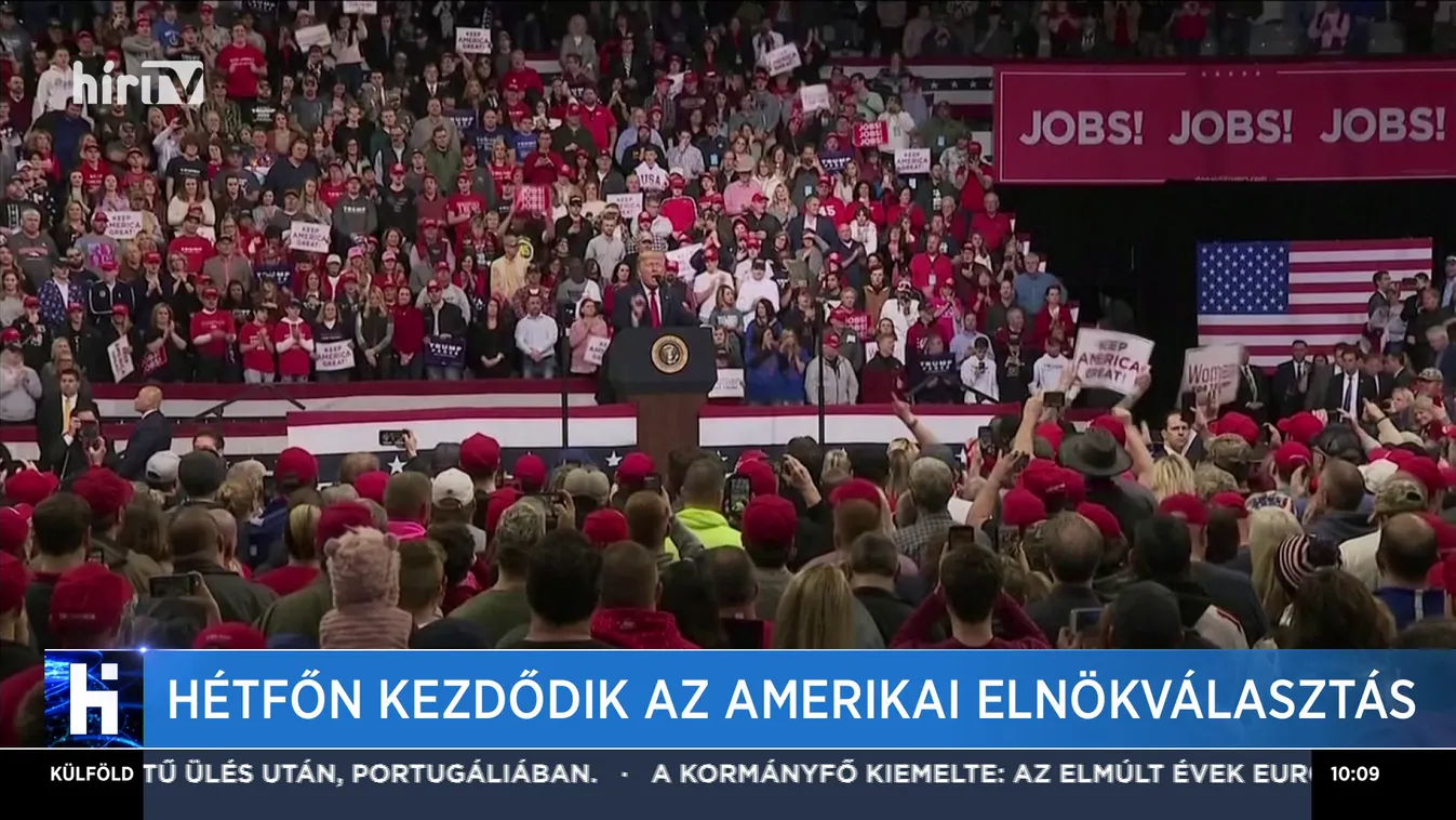 Hétfőn kezdődik az amerikai elnökválasztás