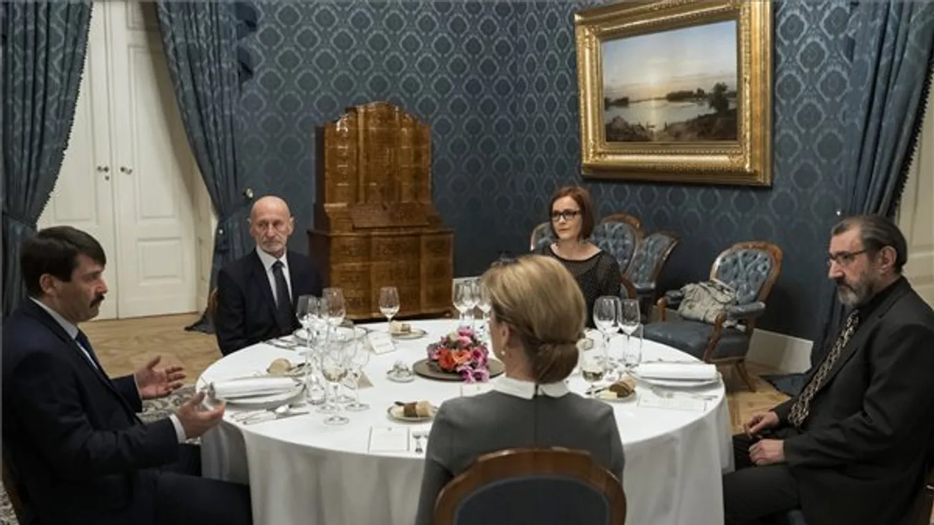 Áder János Eperjes Károlyt és Reviczky Gábort látta vendégül