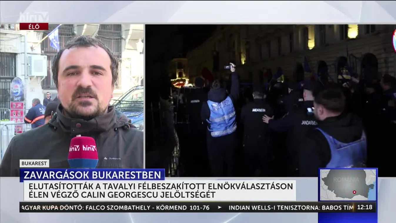 Erőszak Bukarestben - a nacionalista zsoldosvezér harcba hívta az embereit + videó