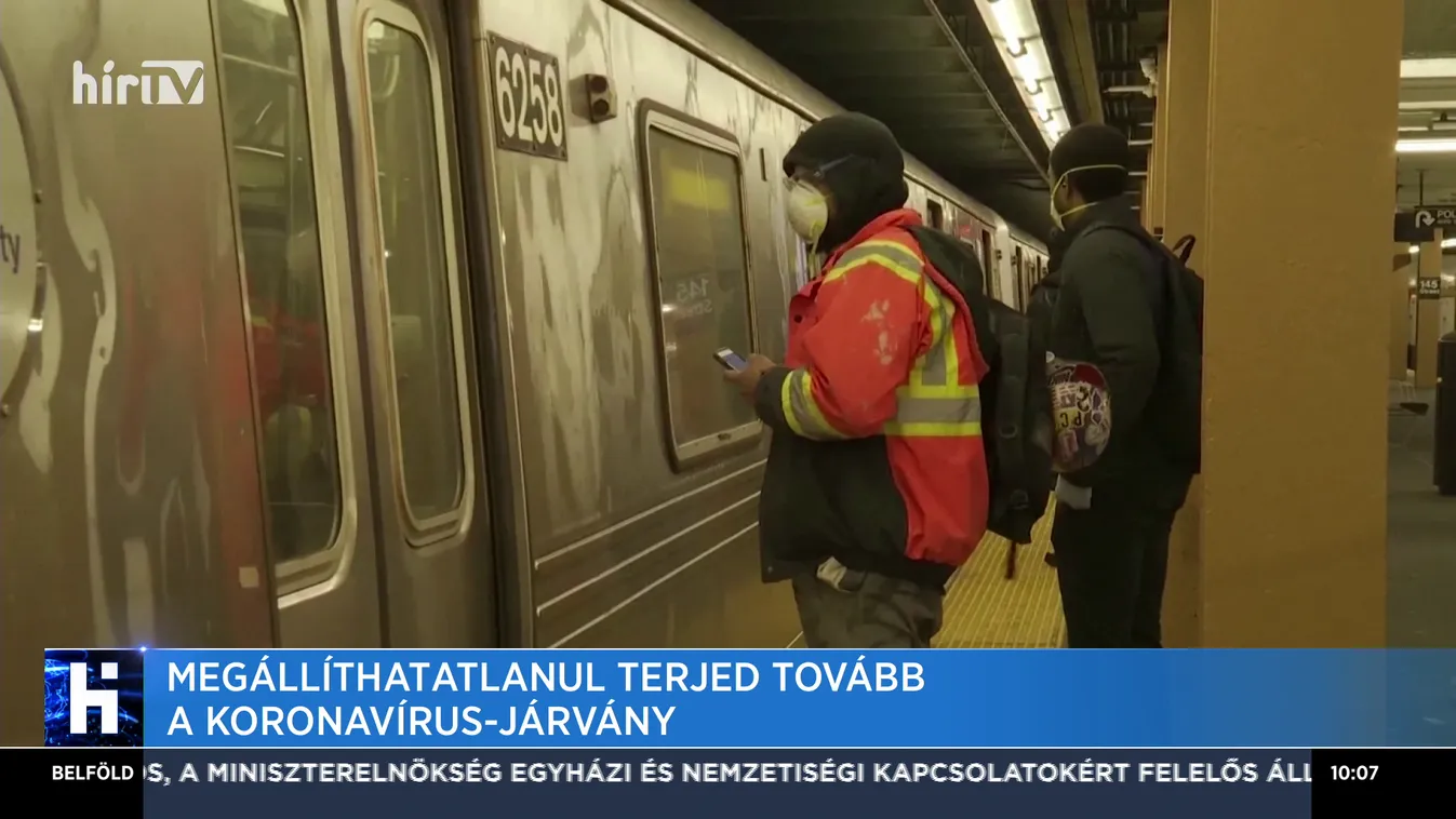 Megállíthatatlanul terjed tovább a koronavírus-járvány