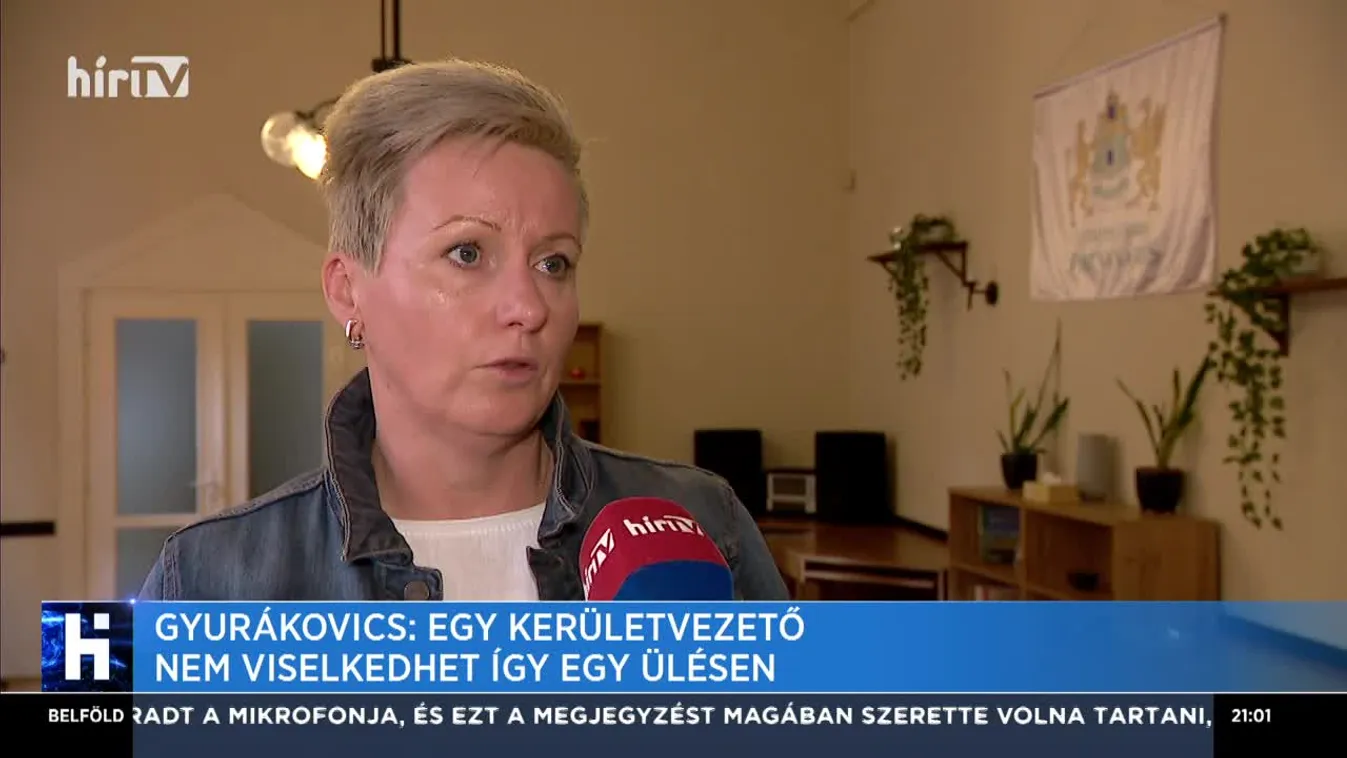 Gyurákovics: Egy kerületvezető nem viselkedhet így egy ülésen
