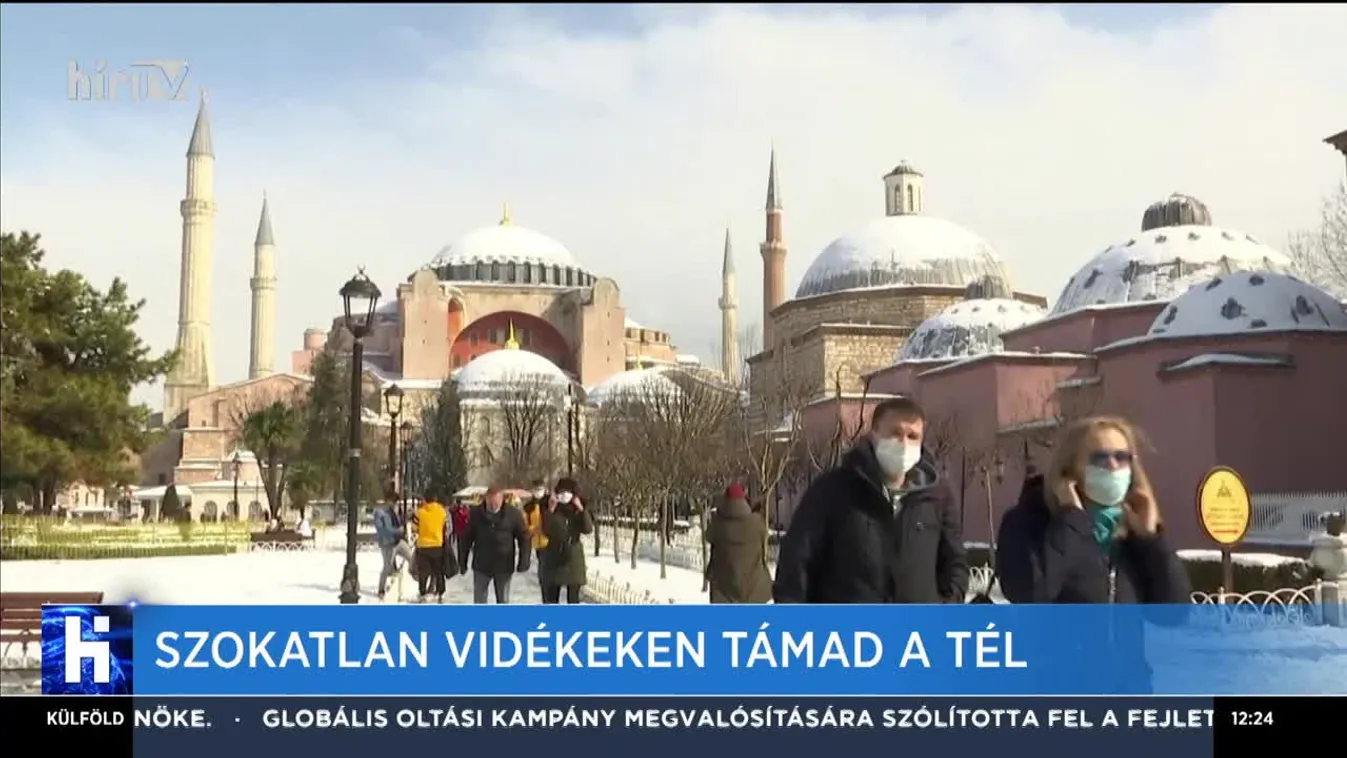 Szokatlan vidékeken támad a tél