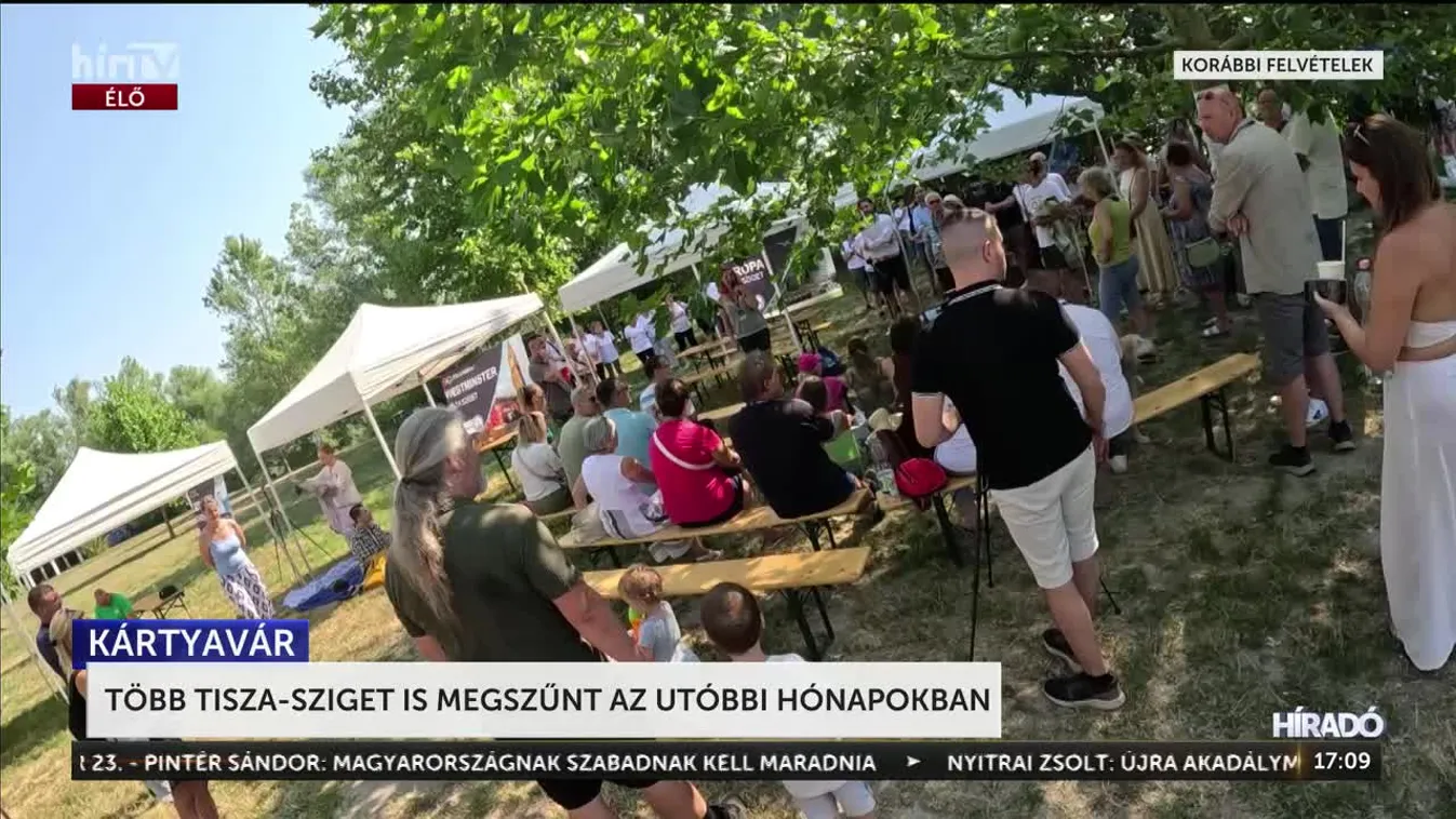 TÖBB TISZA-SZIGET IS MEGSZŰNT AZ UTÓBBI HÓNAPOKBAN