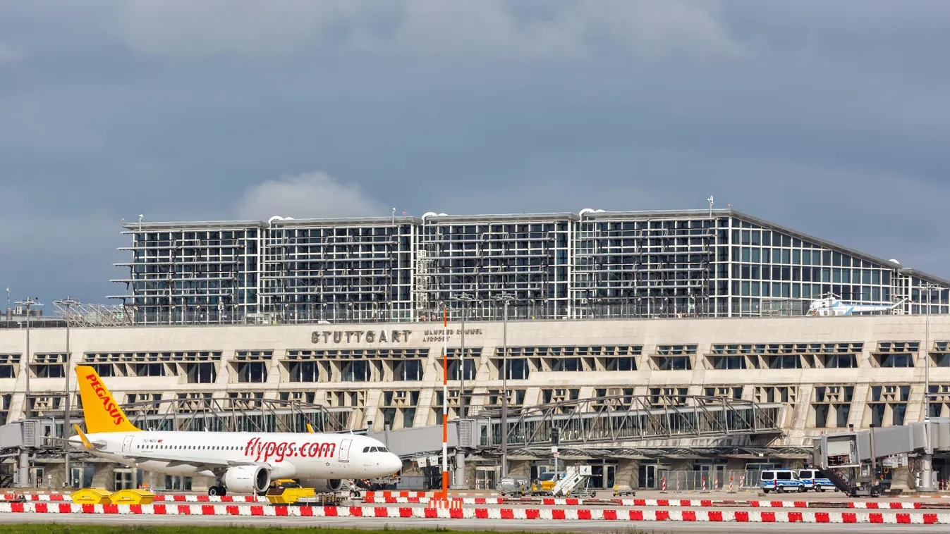 Nagy volt a riadalom a stuttgarti repülőtéren