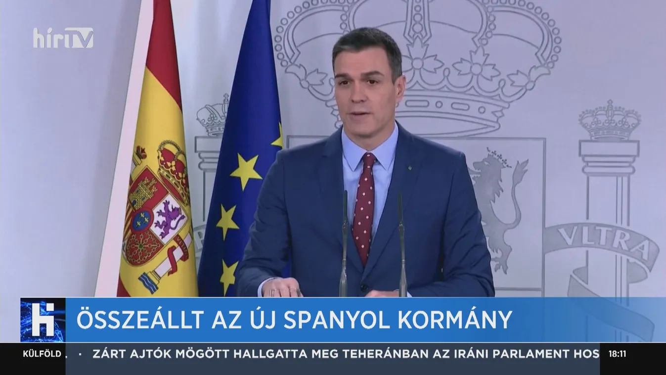 Összeállt az új spanyol kormány