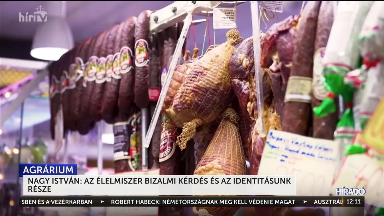 Nagy István: Az élelmiszer bizalmi kérdés és az identitásunk része + videó