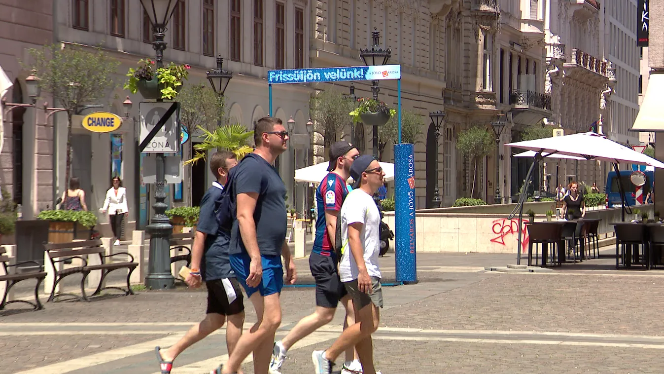 Harmadfokú hőségriadó péntek éjfélig