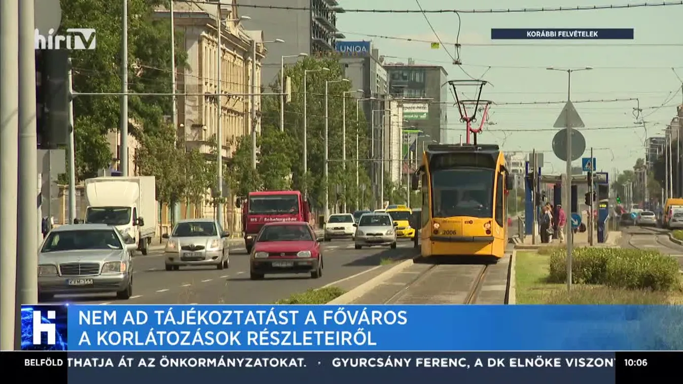 Nem ad tájékoztatást a főváros a korlátozások részleteiről