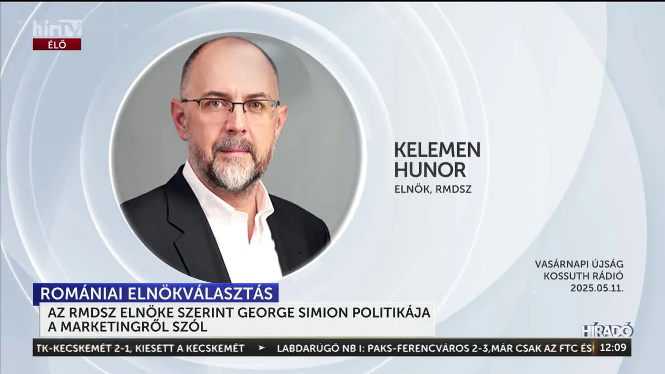 Kelemen Hunor: George Simion politikáját nem lehet komolyan venni, a marketingről szól + videó