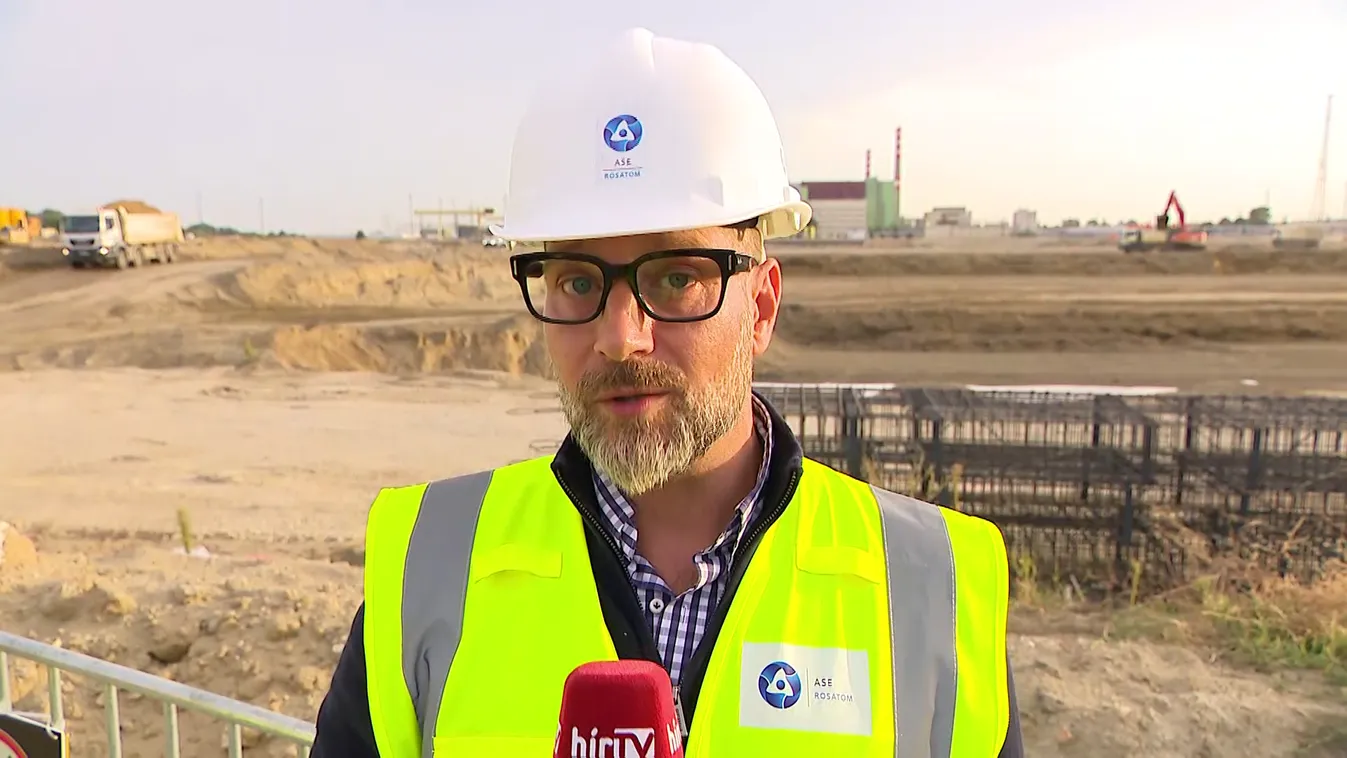 Közép-Európa legnagyobb építkezésén járt a HírTV stábja