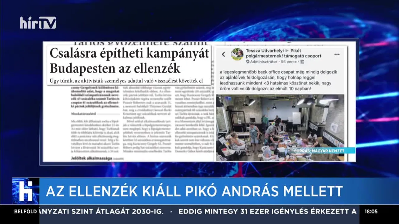 Az ellenzék kiáll Pikó András mellett