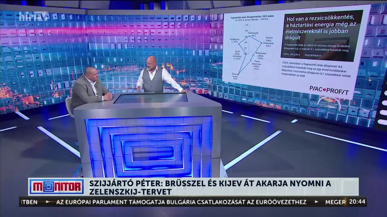 Monitor – Szijjártó Péter: Brüsszel és Kijev át akarja nyomni a Zelenszkij-tervet + videó