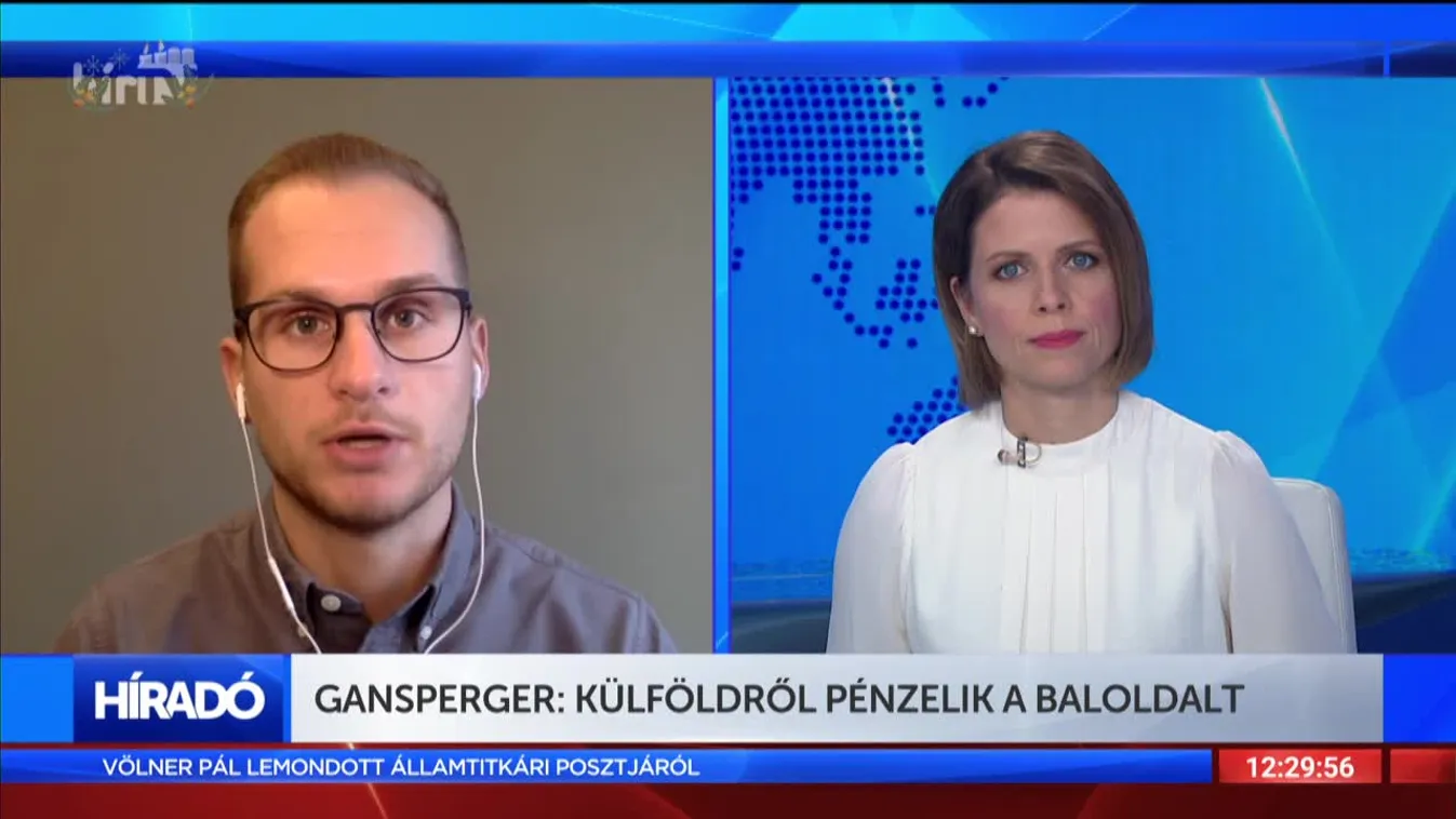 Gansperger: külföldről pénzeli a baloldalt