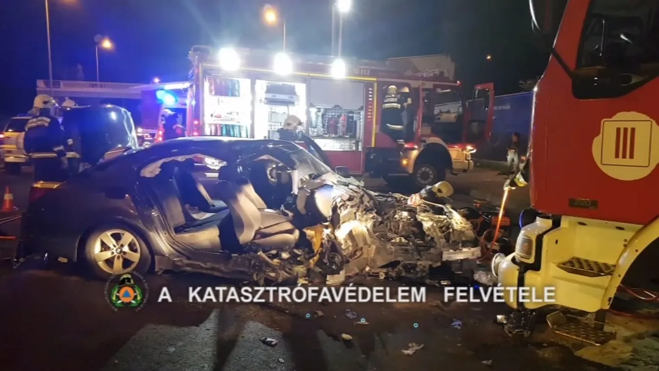 Csúnya baleset a Budaörsi úton