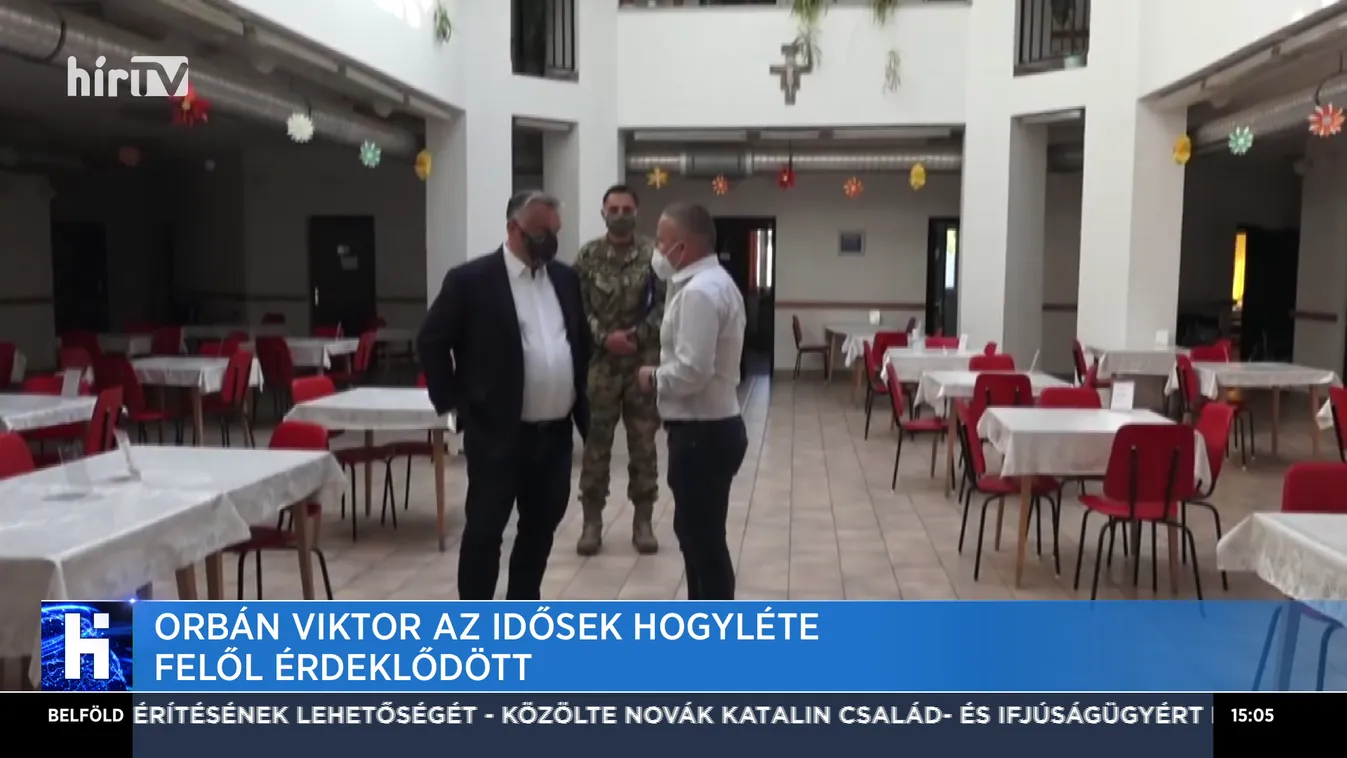 Orbán Viktor az idősek hogyléte felől érdeklődött