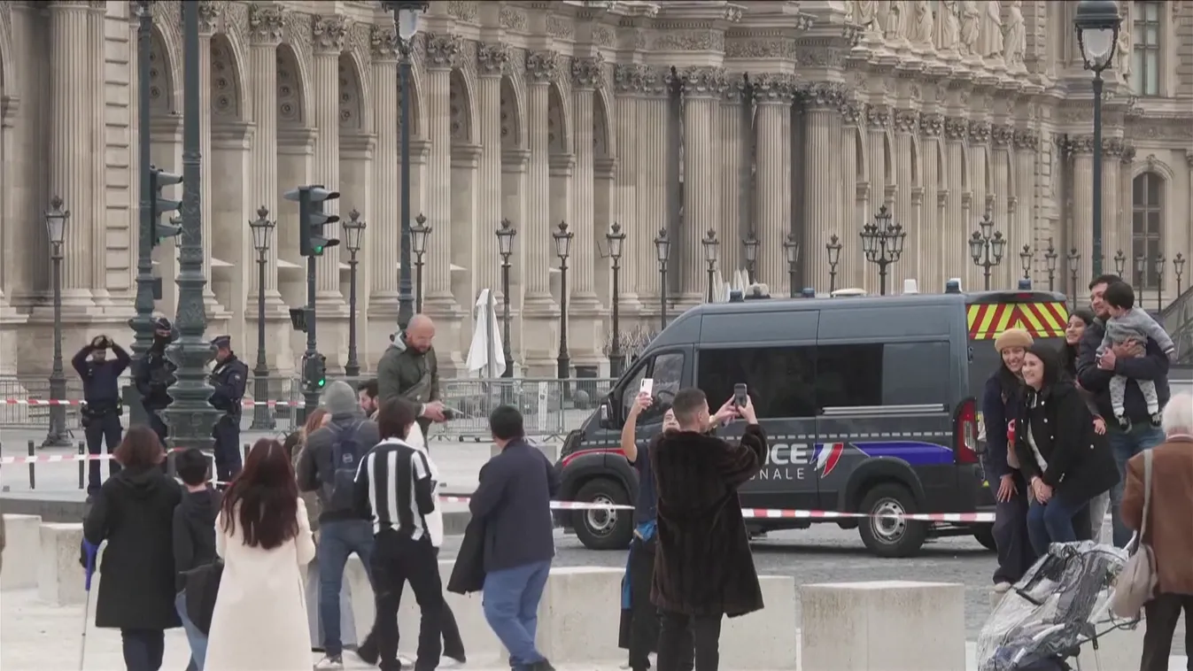 Láncfűrésszel dolgoztak: elképesztő ékszerrablás történt a Louvre-ban