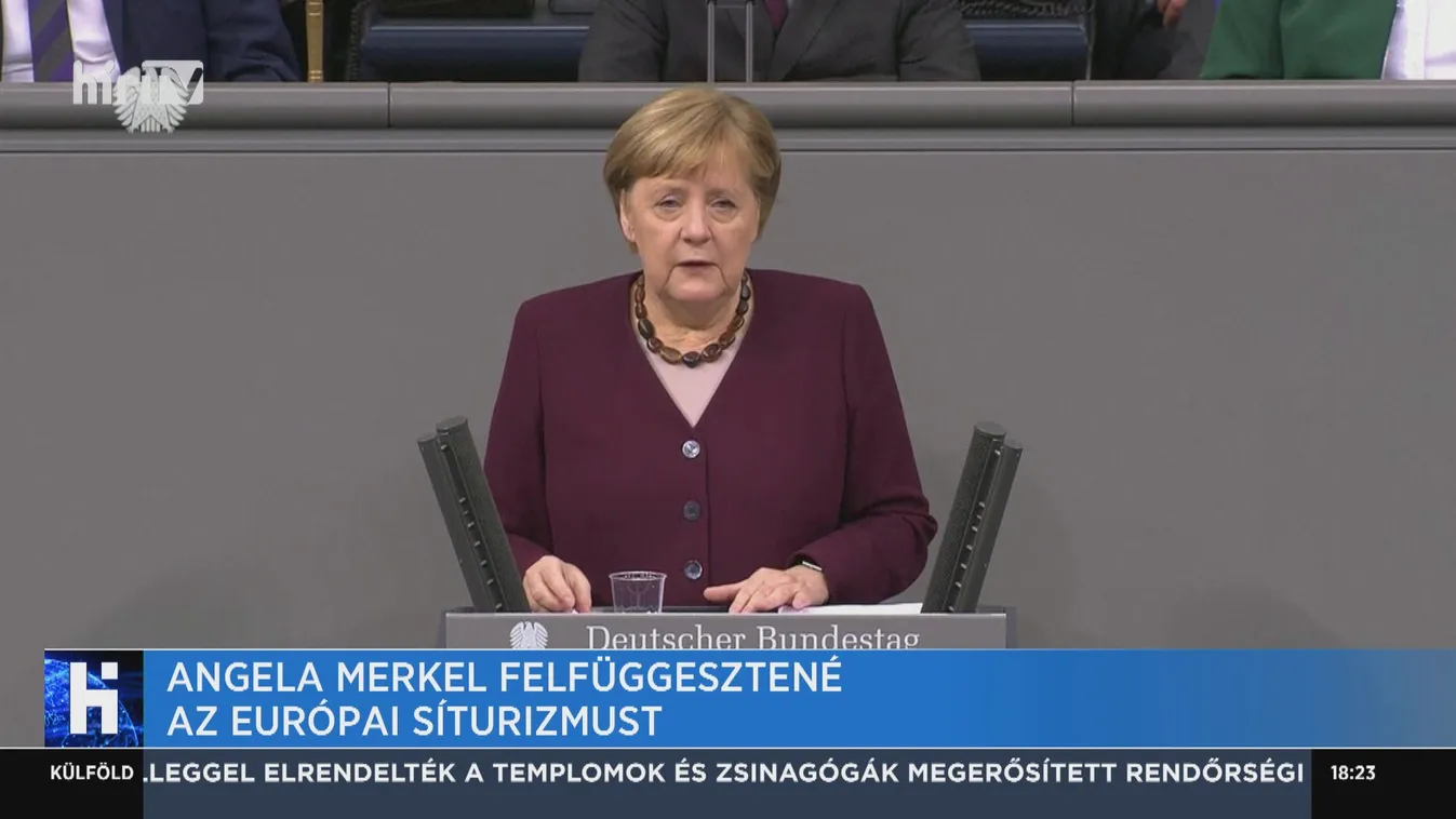 Angela Merkel felfüggesztené az európai síturizmust