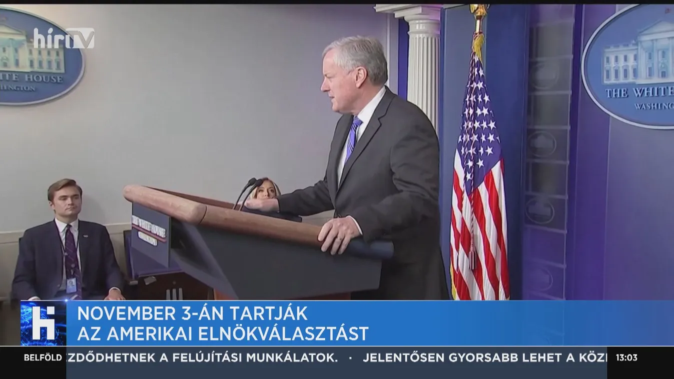 November 3-án tartják az amerikai elnökválasztást