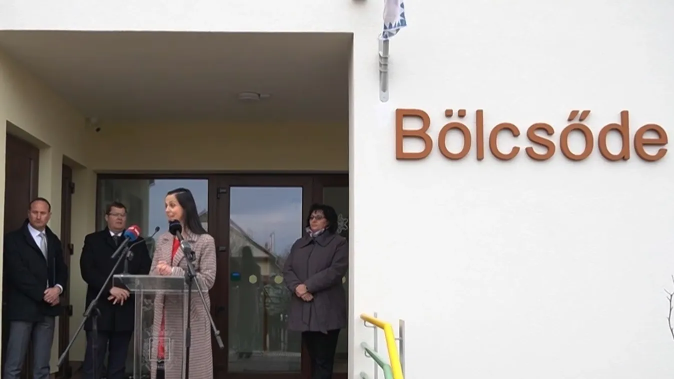 Új, 28 férőhelyes bölcsődét adtak át a Borsod-Abaúj-zemplén vármegyei Szikszón  + videó