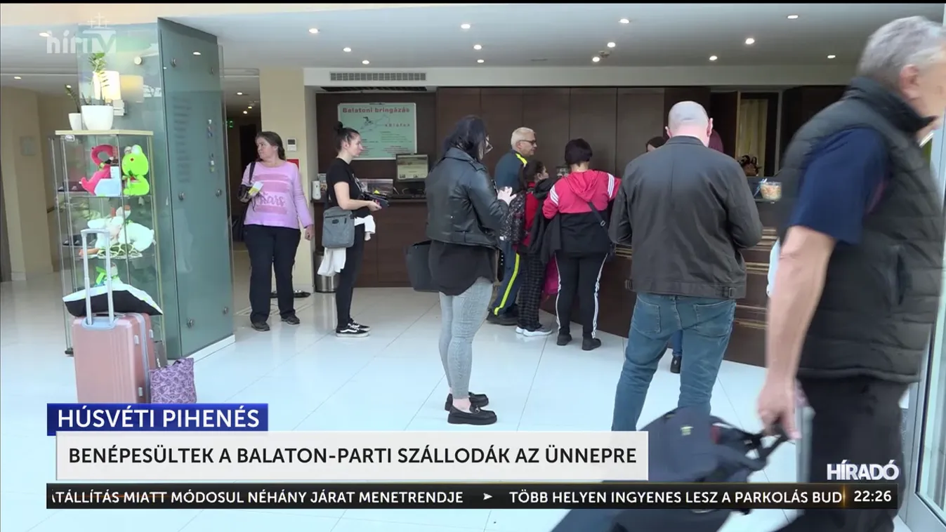 Benépesültek a Balaton-parti szállodák az ünnepre + videó