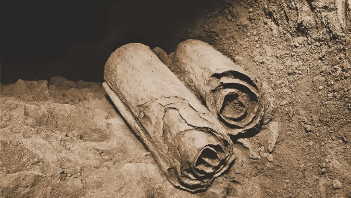 Bibliai tekercseket találtak a Júdeai-sivatag egyik barlangjában