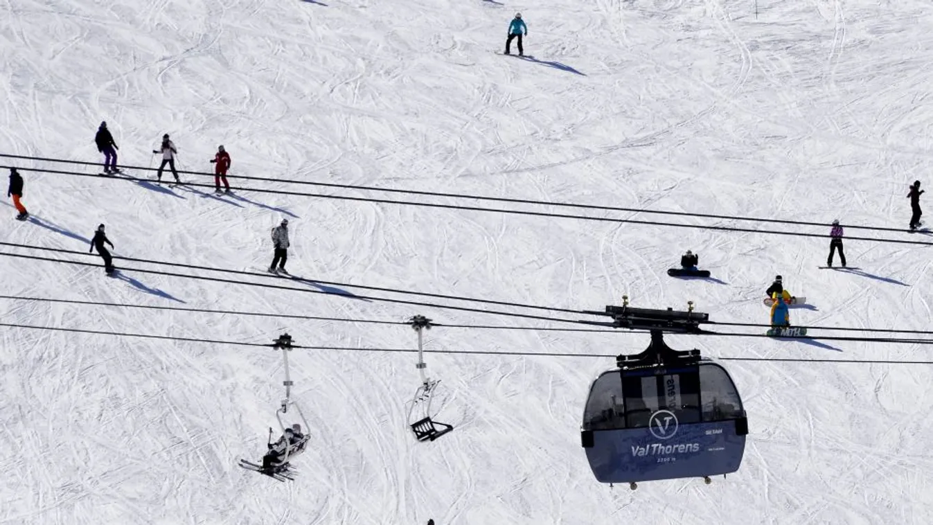 Nem akadályozta a síelőket az extrém hideg