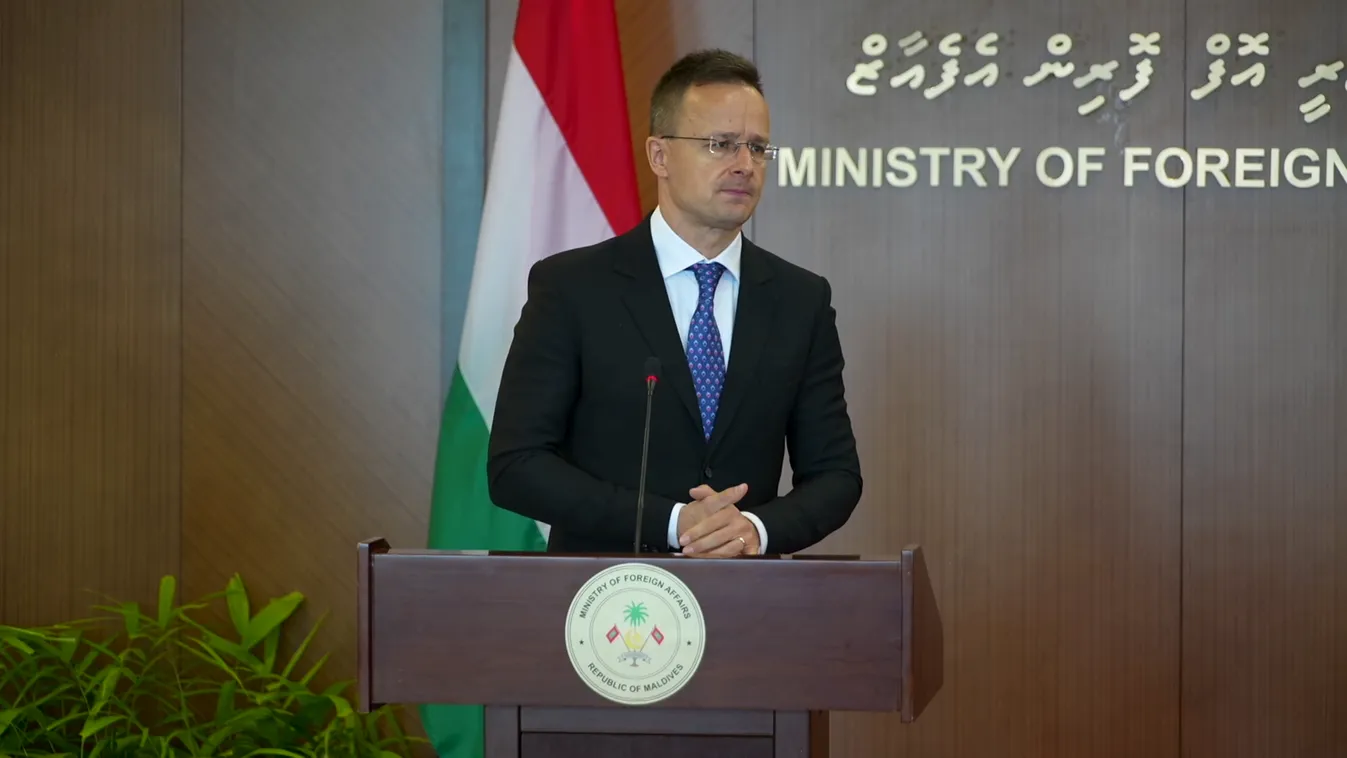 Gazdasági együttműködésről állapodott meg a Maldív-szigetekkel Szijjártó Péter