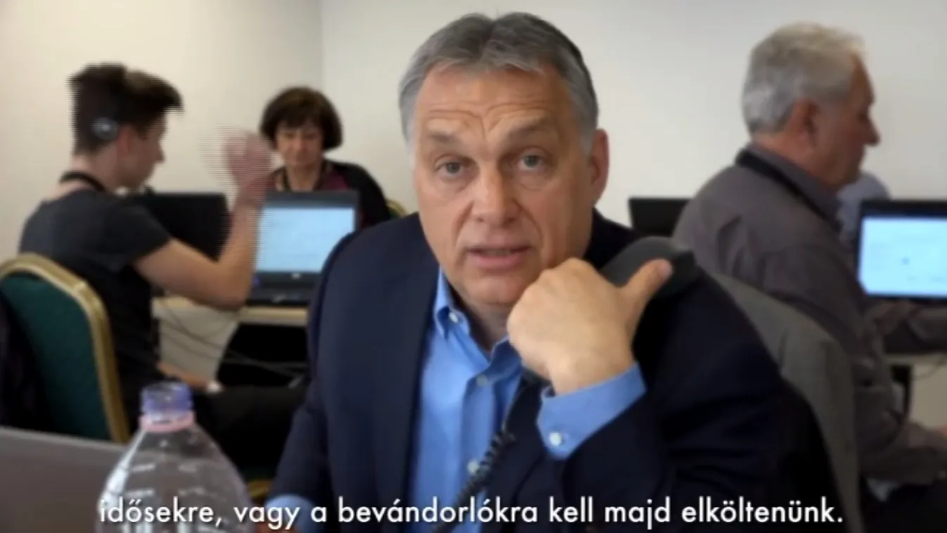Orbán Viktor is beszállt a Fidesz telefonkampányába