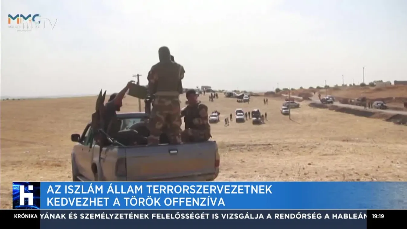 Az Iszlám Állam terrorszervezetnek kedvezhet a török offenzíva