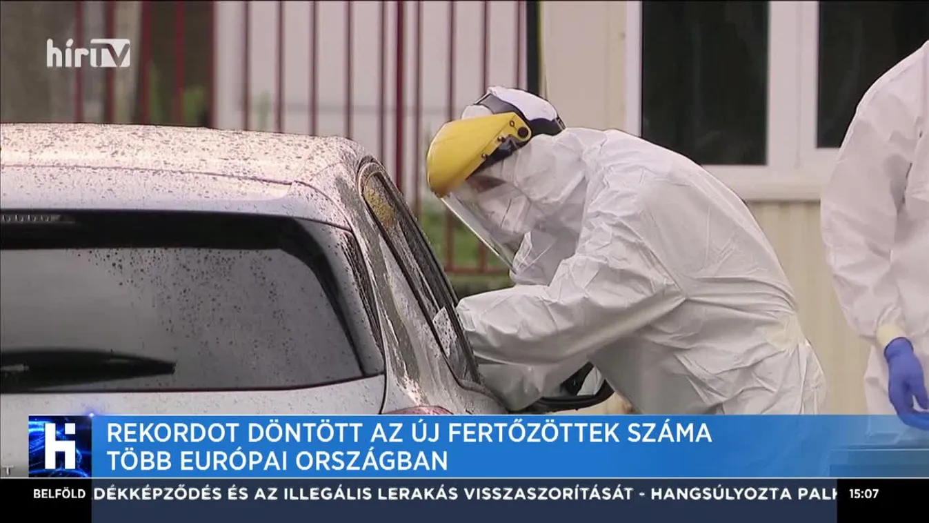 Rekordot döntött az új fertőzöttek száma több európai országokban