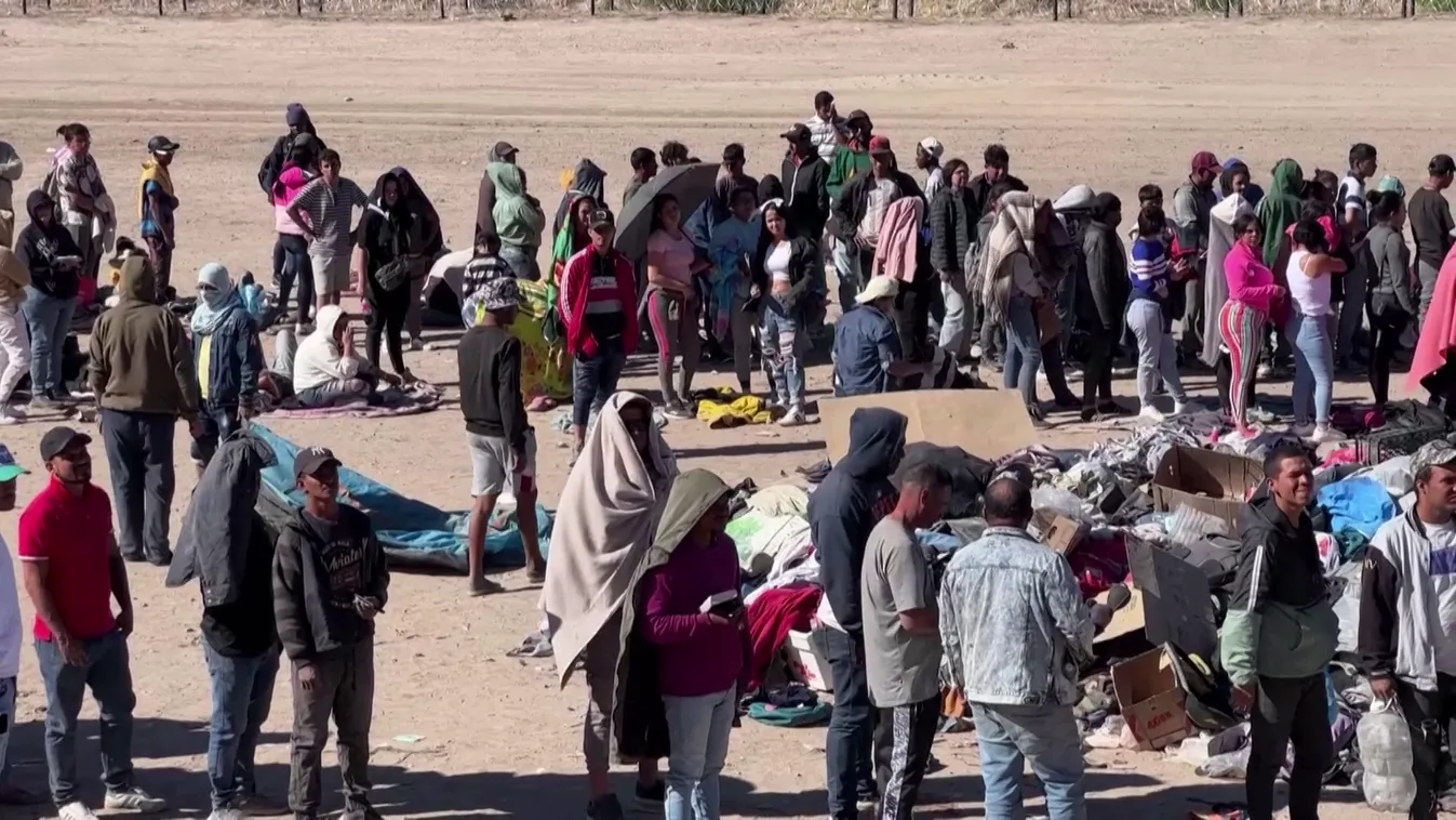 Tömegek várakoznak a 42-es jogszabály feloldására az Egyesült Államok déli határán