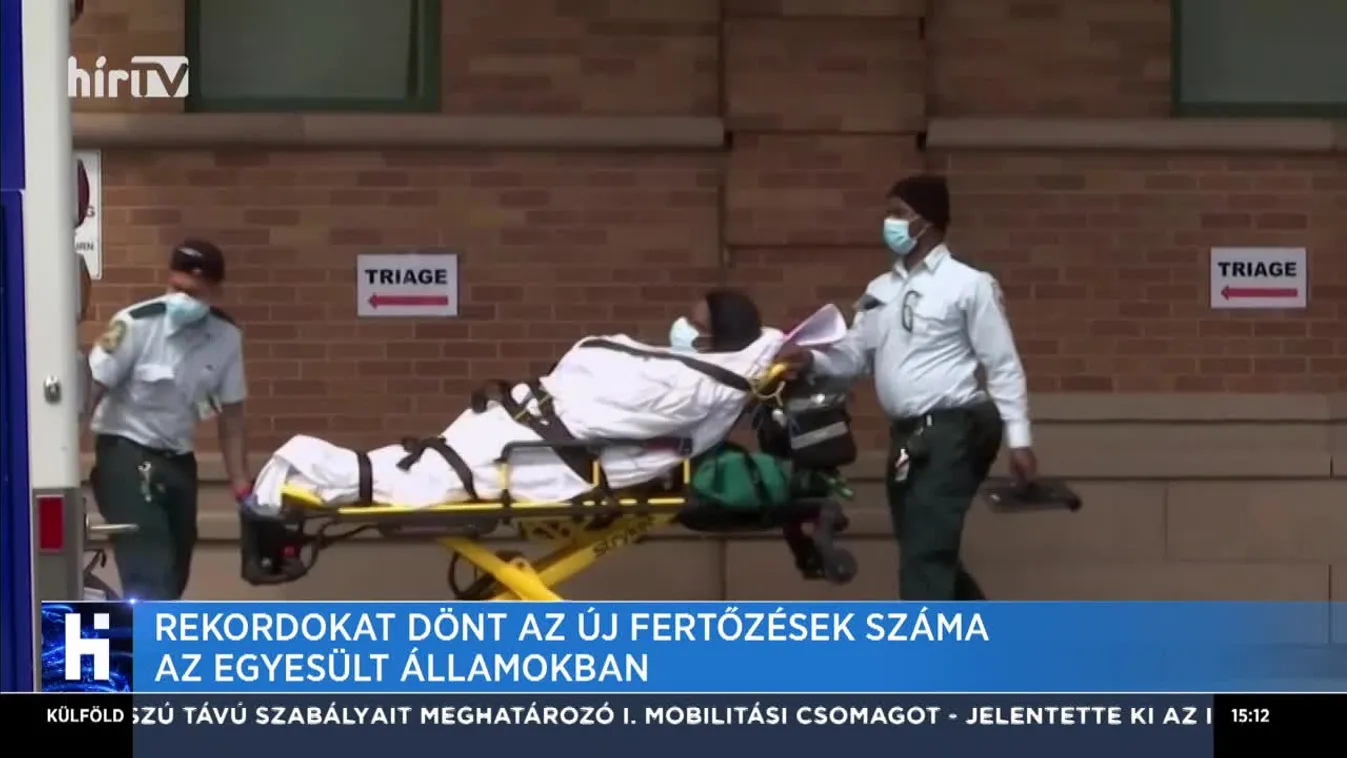 Rekordokat dönt az új fertőzések száma az Egyesült Államokban