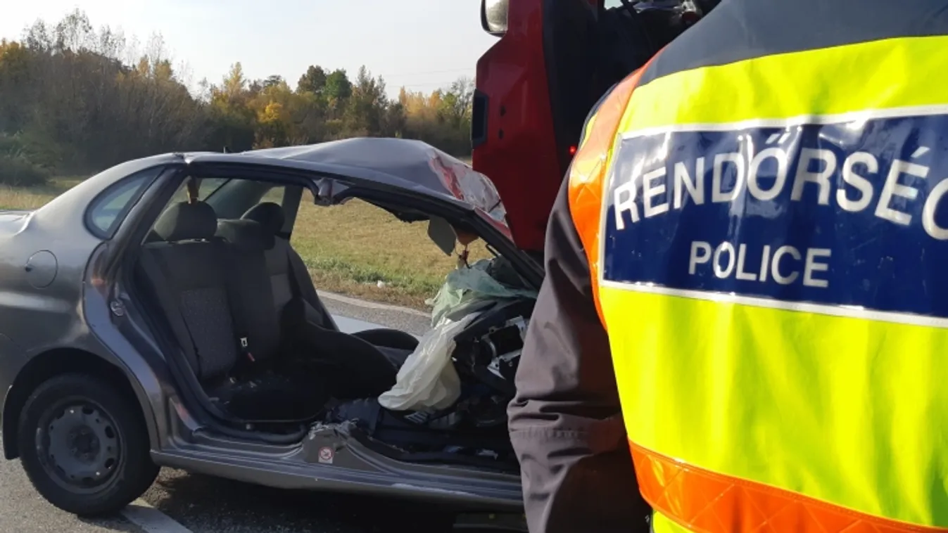 Egy 35 éves férfi életét vesztette a 81-es számú főúton történt balesetben