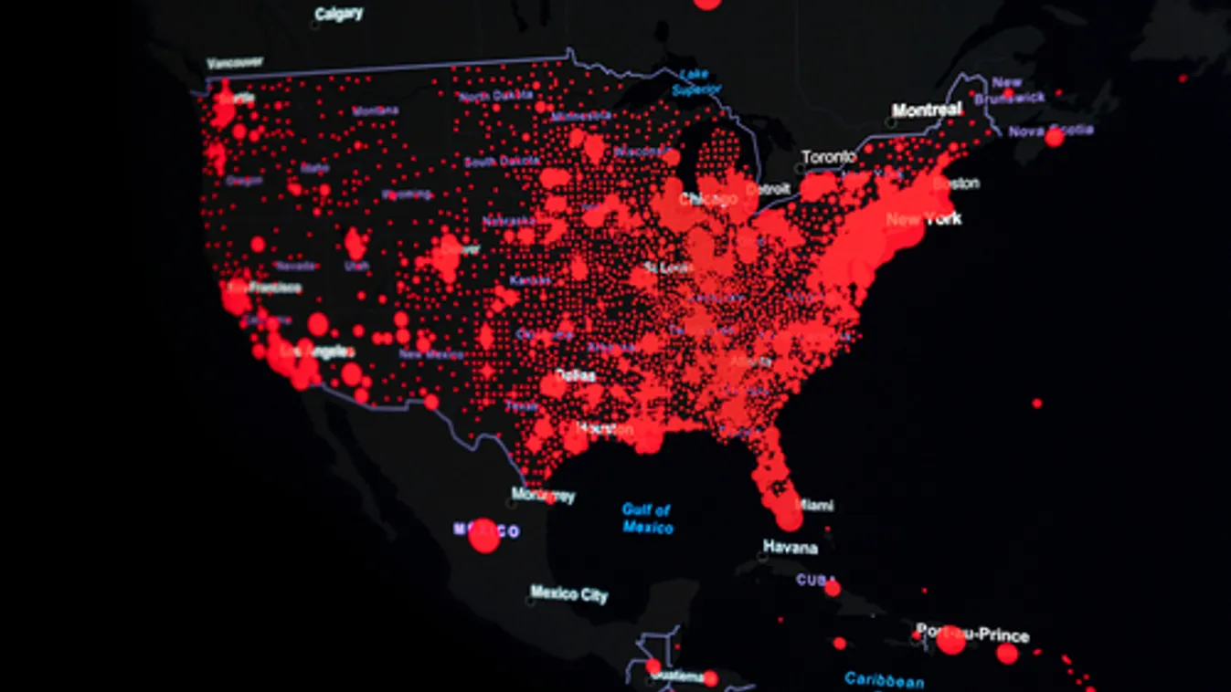 Meghaladta a tízmilliót a fertőzöttek száma az Egyesült Államokban