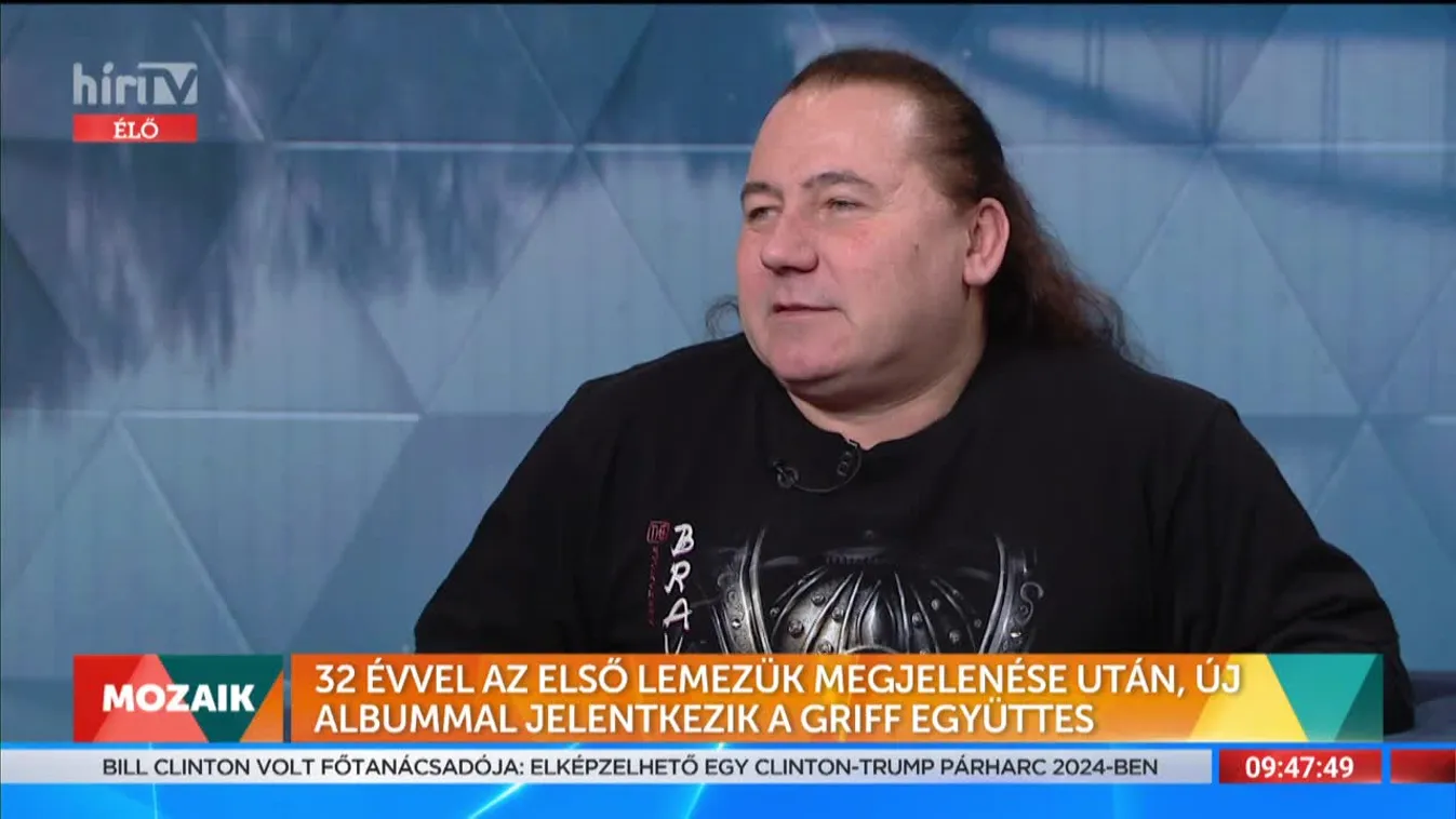 Mozaik - 32 évvel az első lemezük megjelenése után, új albummal jelentkezik a Griff együttes