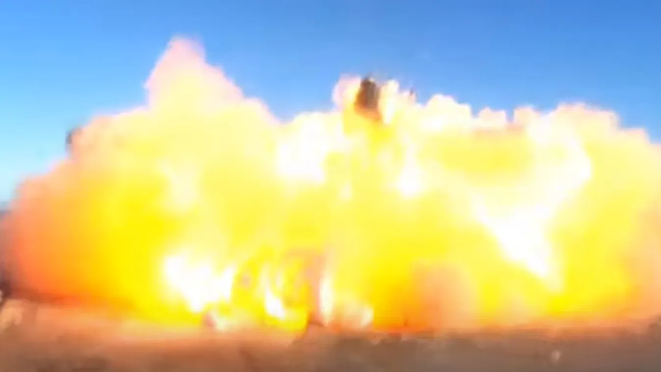 Felrobbant a SpaceX Csillaghajója
